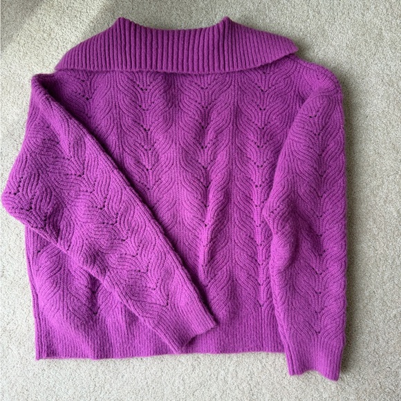 Mink Pink Women's Purple Sweater - Picture 3 of 3